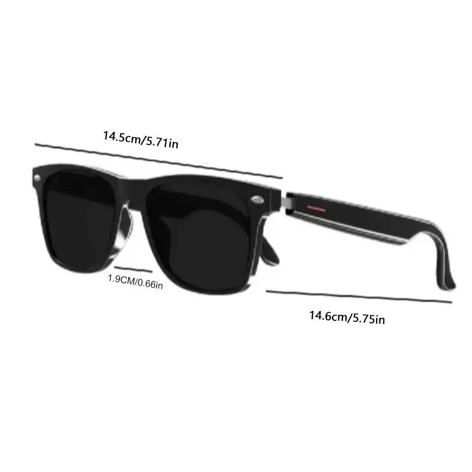 Premium Smart Glasses with Superior Sound Quality, Voice Calling, Bluetooth Connectivity, Quick Pairing, Extended Battery Life - Ideal Gift and Innovative Gadget