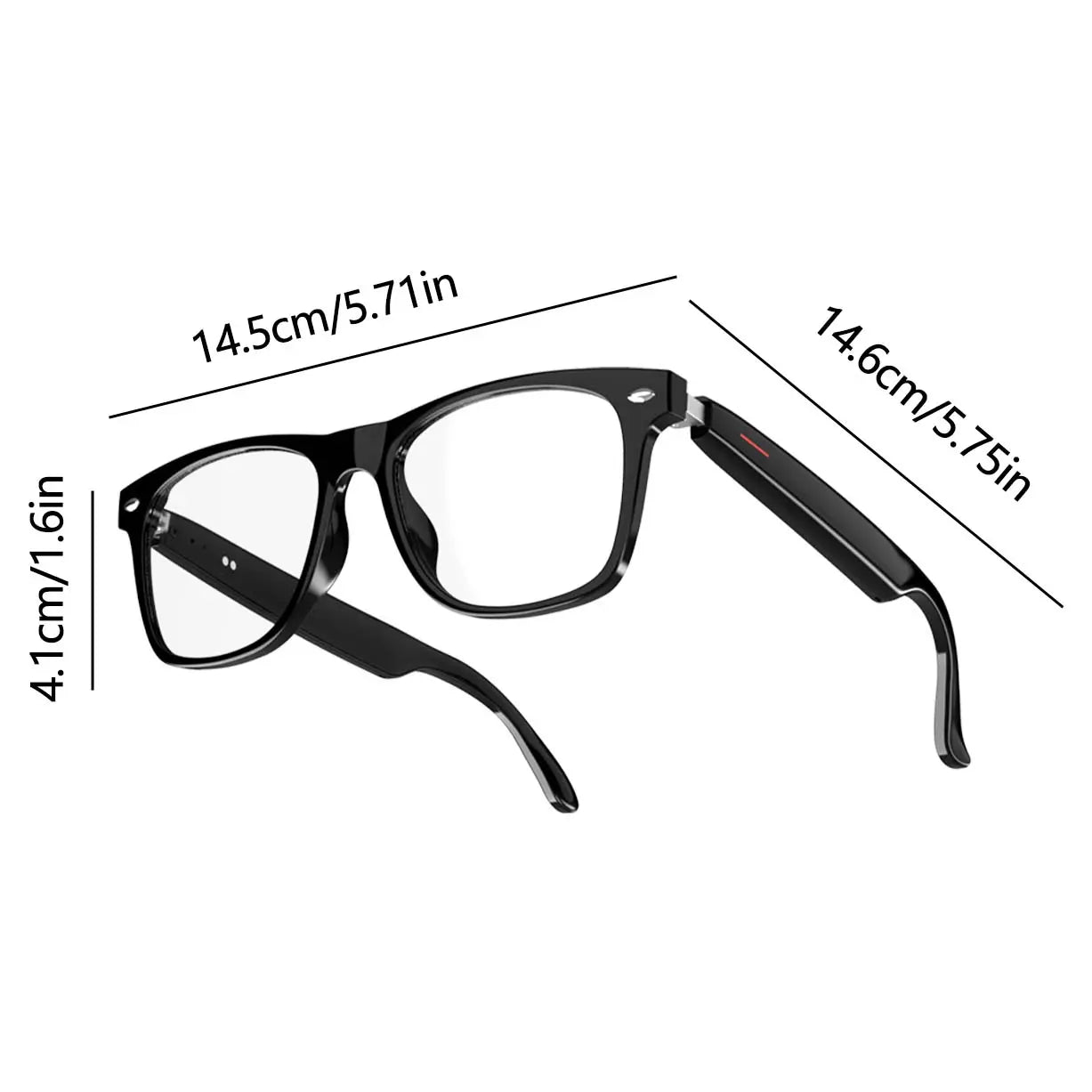 Premium Smart Glasses with Superior Sound Quality, Voice Calling, Bluetooth Connectivity, Quick Pairing, Extended Battery Life - Ideal Gift and Innovative Gadget