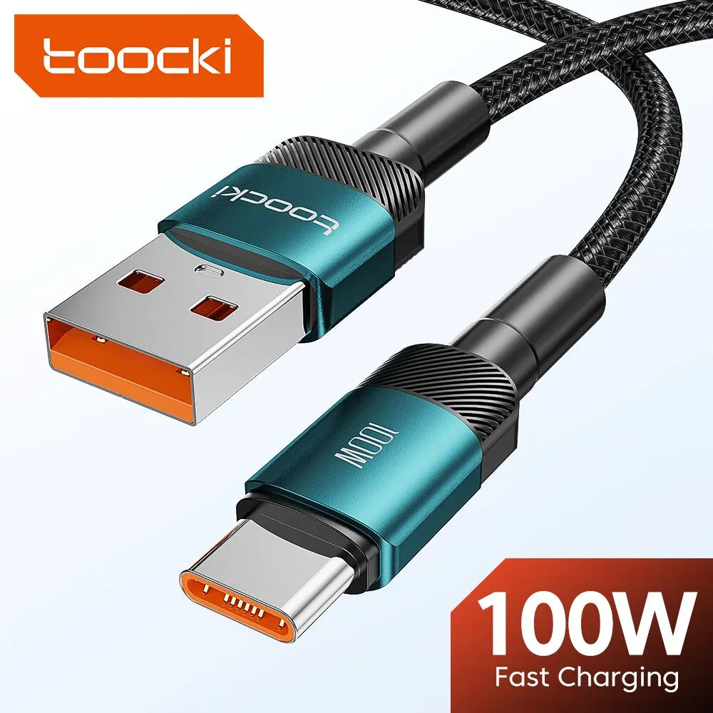 USB Type-C Fast Charging Cable for iPhone 15/14/13/12/11, Huawei P40/P30, Realme, Oppo, OnePlus, and Power Banks