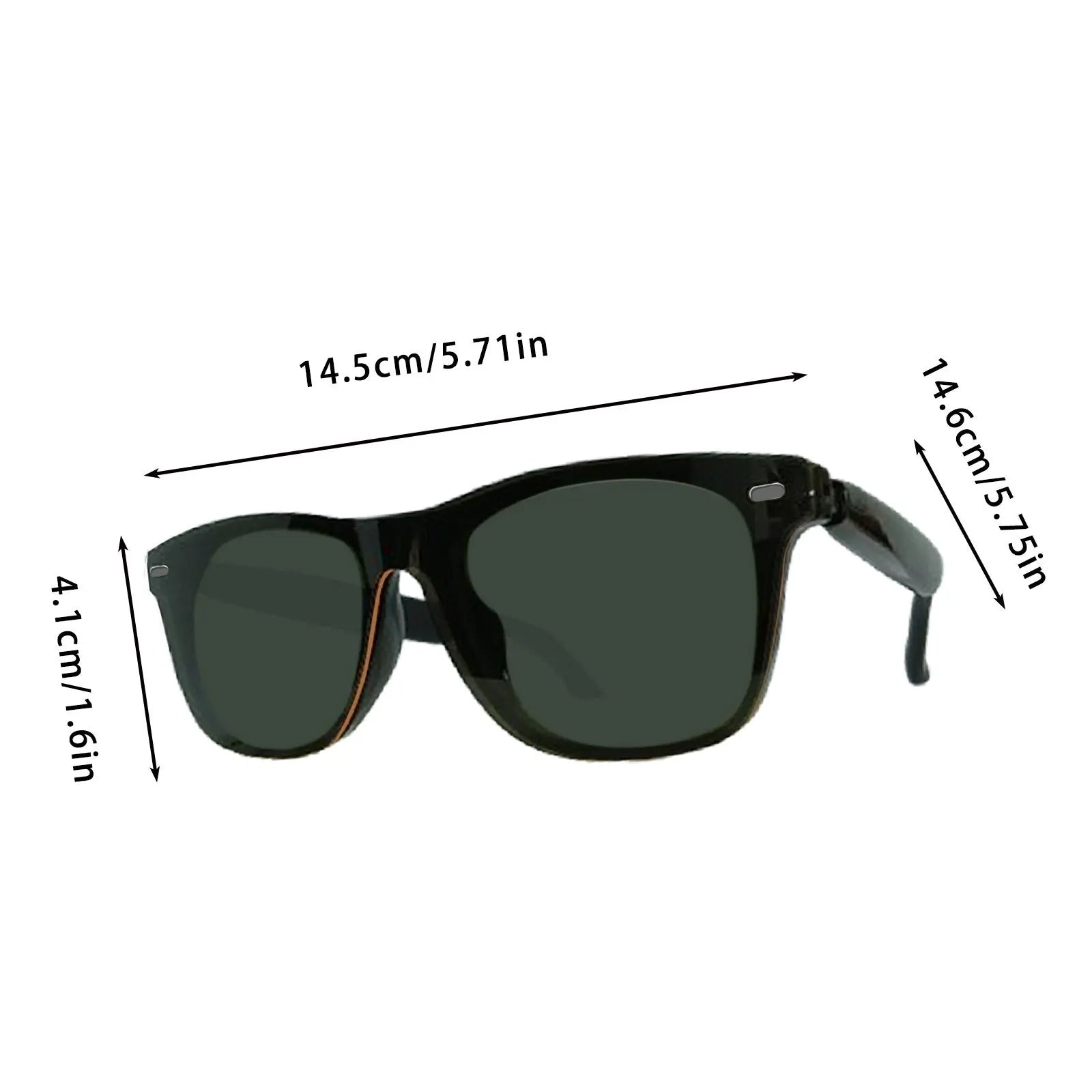 Premium Smart Glasses with Superior Sound Quality, Voice Calling, Bluetooth Connectivity, Quick Pairing, Extended Battery Life - Ideal Gift and Innovative Gadget